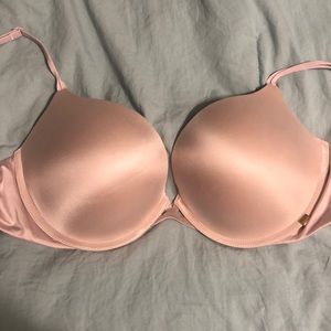 Light pink VS bra.